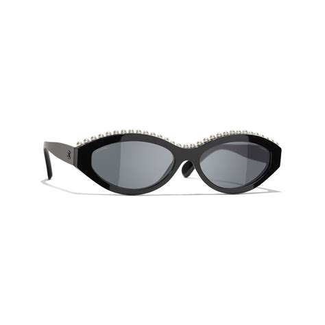 chanel oval sunglasses with pearl|discount Chanel sunglasses online.